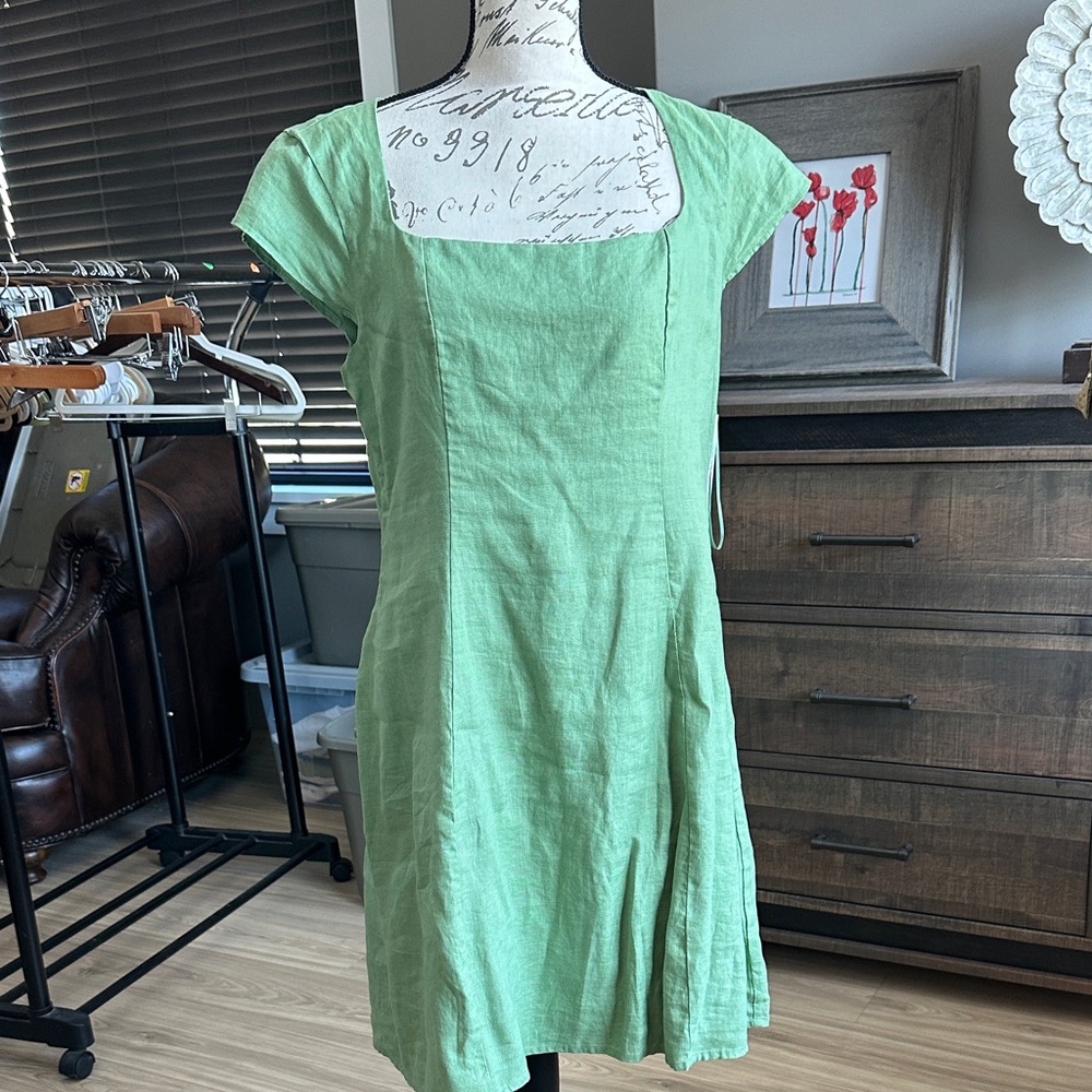 House of Harlow 1960 Light Green Mini Dress